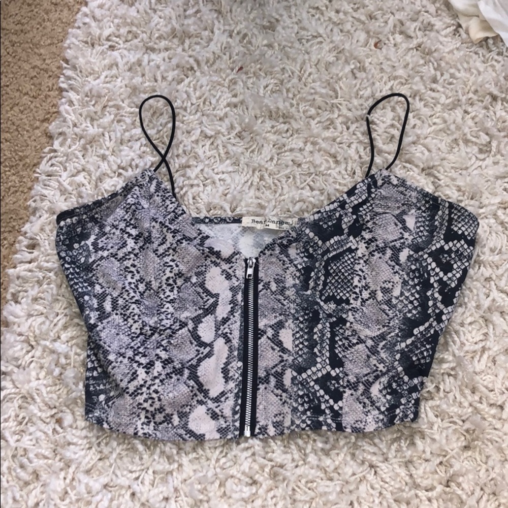 Thrifted reworked tank top